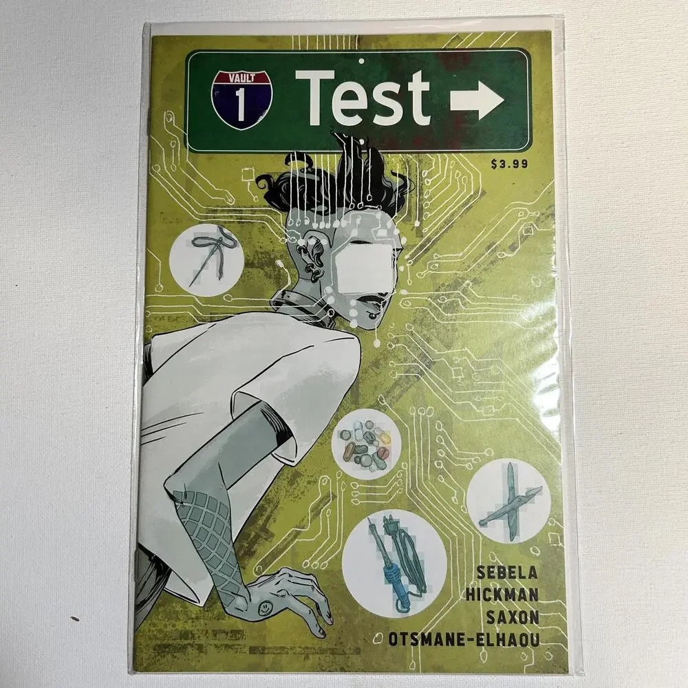 Test‎ Comic Book by Sebela, Hickman, Saxon, Otsmane-Elhaou